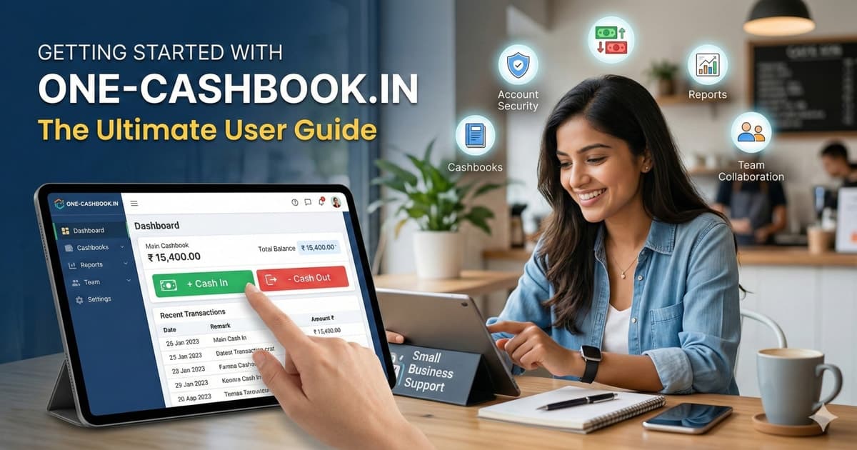 The Ultimate Guide to Getting Started with one-cashbook.in